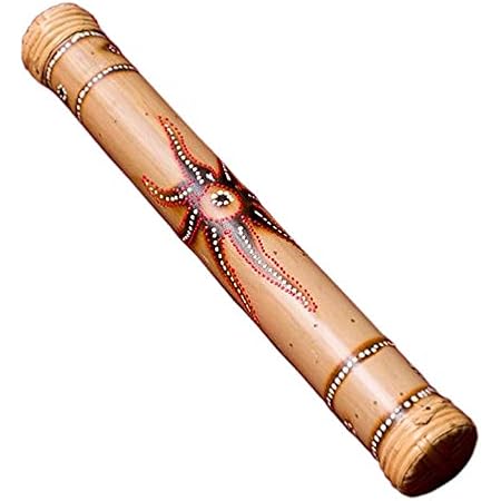 Amazon レインスティック 40cm 太陽 振ると心地の良い雨のような音がします シェイカー 楽器 音響機器