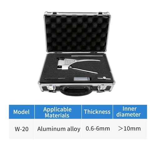 Probador de dureza de metal Webster portátil para control de calidad en aluminio y acero 3