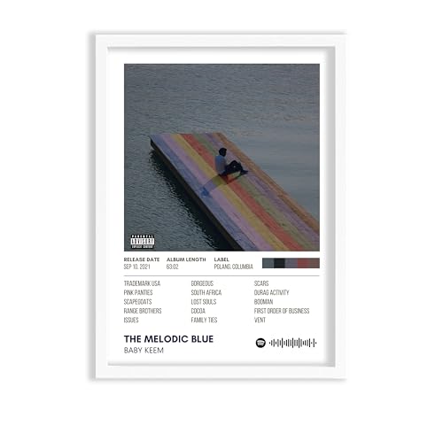 Image of Baby Keem Music Poster 13x19 Inch Unframed | 300 GSM Matte Board Paper with Peel & Stick Tape Included | Rap Hip Hop Wall Art | Posters for Wall | Home Decor | Wall Decor Items | Room Decoration Items