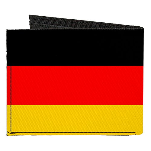 Buckle-Down Canvas Bi-fold Wallet-Germany Flag2