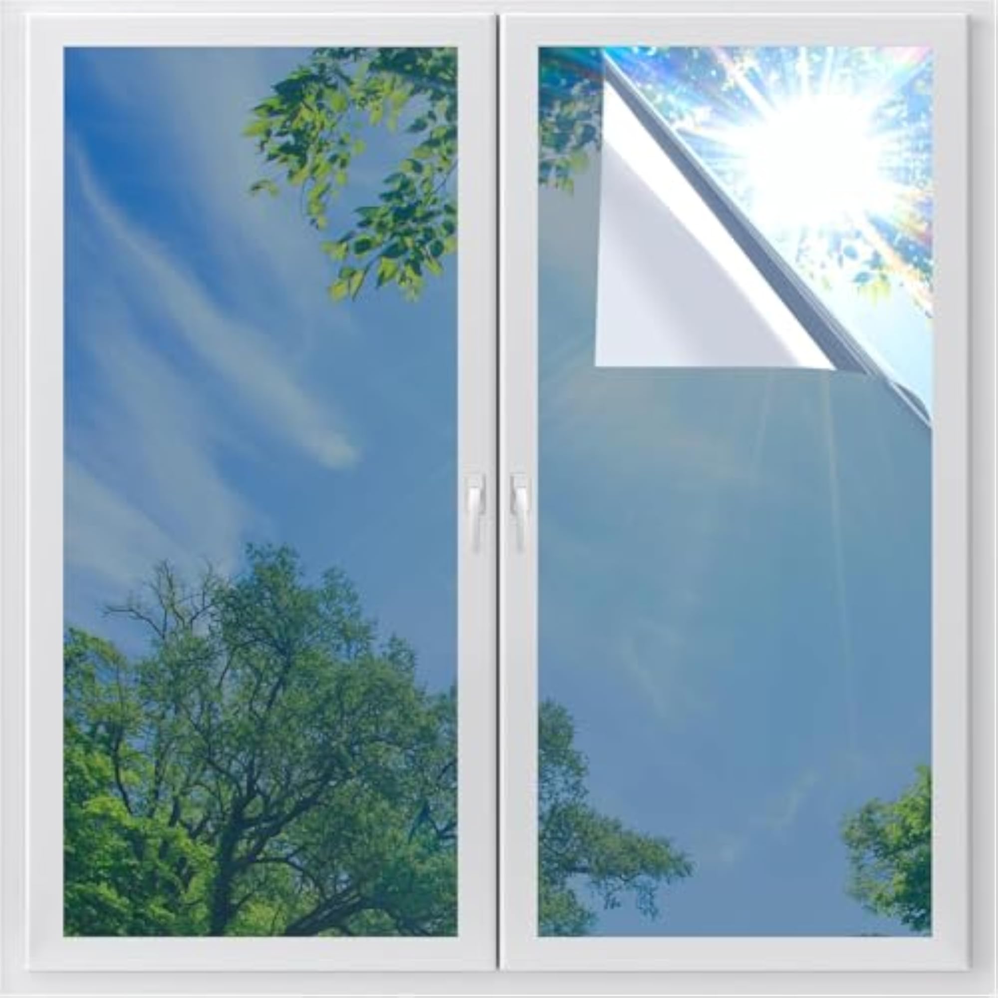 Static Cling Glass Sticker Window Privacy Sheet