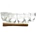Produktbild Bombay Sapphire Gläser 6er Set inkl. Stößel Crushed Gin Glas ~mn 944 1014+