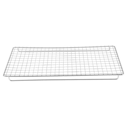 YIJU Rede de Churrasco de aço Inoxidável Grade de Churrasco Grelha de Carvão para Assar - Grande gra