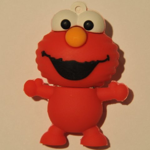 USB75 16GB-32GB Goma muñeco Rojo Elmo Barrio Sésamo (16GB)