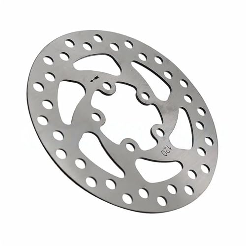 Disque de frein moto en acier inoxydable 120 mm pour rotor à 3 et 6 trous