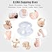 ELERA Silicone Cupping Therapy Sets, Professionally Chinese Body Massage Tools, Massage Suction Cups Sets for Joint Pain Relief (4 Cup)