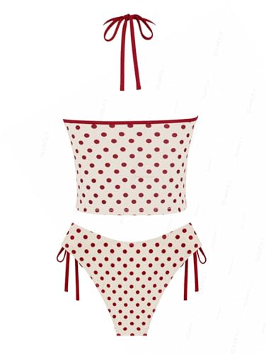 Jacquard Floral & Leopard Tankinis - Tankini Swimsuits for Women with Plunging Neck & Gingham Trim2