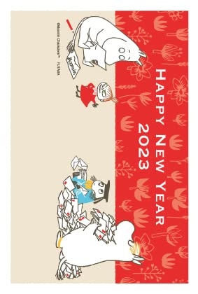 フタバ お年玉付き郵政年賀はがきムーミン MOP フタバ株式会社