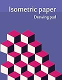  Isometric paper  Bloc de dibujo de papel isométrico para isometría: Practica el dibujo isométrico en la plataforma isométrica A4
