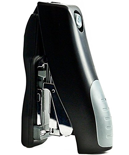 Desktop Stapler 3-in-1 Set, Staples Included, Stand-Up, with FREE Staple Remover and Staples, 20 Sheet Capacity, Black