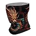 VTCTOASY Chinese Dragon Neck Gaiter Personalized Soft Windproof Face Covers Cozy Winter Neck Warmer Gator Scarfs Multipurpose Fashion Breathable Bandana Face Mask Scarf for Adult