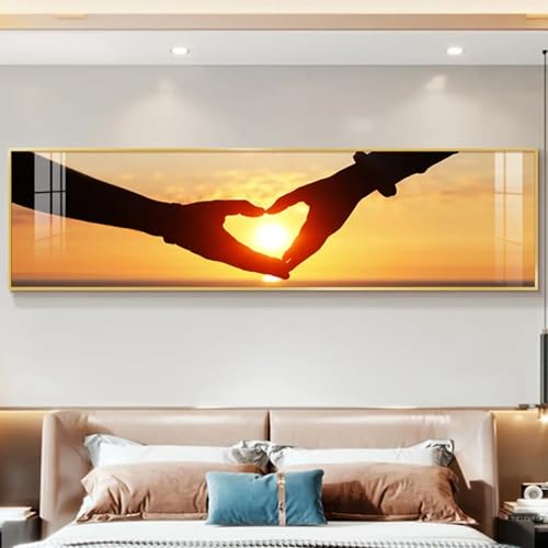 Tenture murale main dans la main affiches modernes decoration interieure - 4