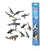 Produktbild Wild Republic 12757 - Nature Tube Spielset, Haie, 32 cm, Mehrfarbig/Meereswellen (Ocean Tides)