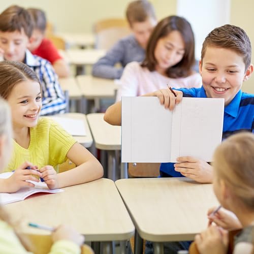 D.RECT Heftumschläge A4 Transparent – 10er Set Hefthüllen aus strapazierfähiger Polypropylen-Folie 150 Mic – Abwischbare Heftschoner & Schutzhüllen für Schule & Büro