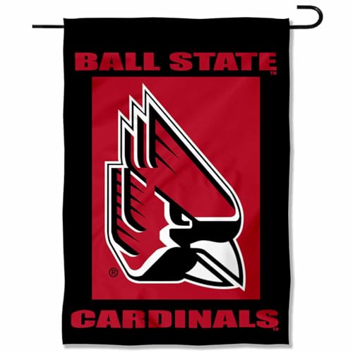 Ball State Cardinals New Logo Garden Flag