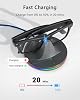Estación de Carga para Lentes Meta Ray-Ban, Gris Espacial | Compatible con Wayfarer, Skyler, Headliner y Oakley Meta HSTN, Luz RGB de 7 Colores y Cable USB-C 6