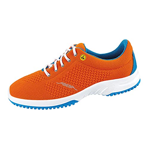 ABEBA 36774 ESD Arbeitsschuhe uni6 Halbschuh orange sportlich mit ESD-Kennzeichnung Cover