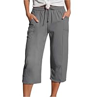 Meine Bestellungen Anzeigen Damen Shorts Sommer Kurze Hose 3 4 3/4 Jeans Caprihose Stretch Hosen Sommerhosen Leicht Und Luftig Luftige Sommerhose Leinen 7/8 Dreiviertel Pants Culotte Yogahose