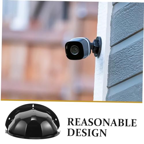 Funda para cámara de seguridad exterior visera y protector de lluvia de plástico 5