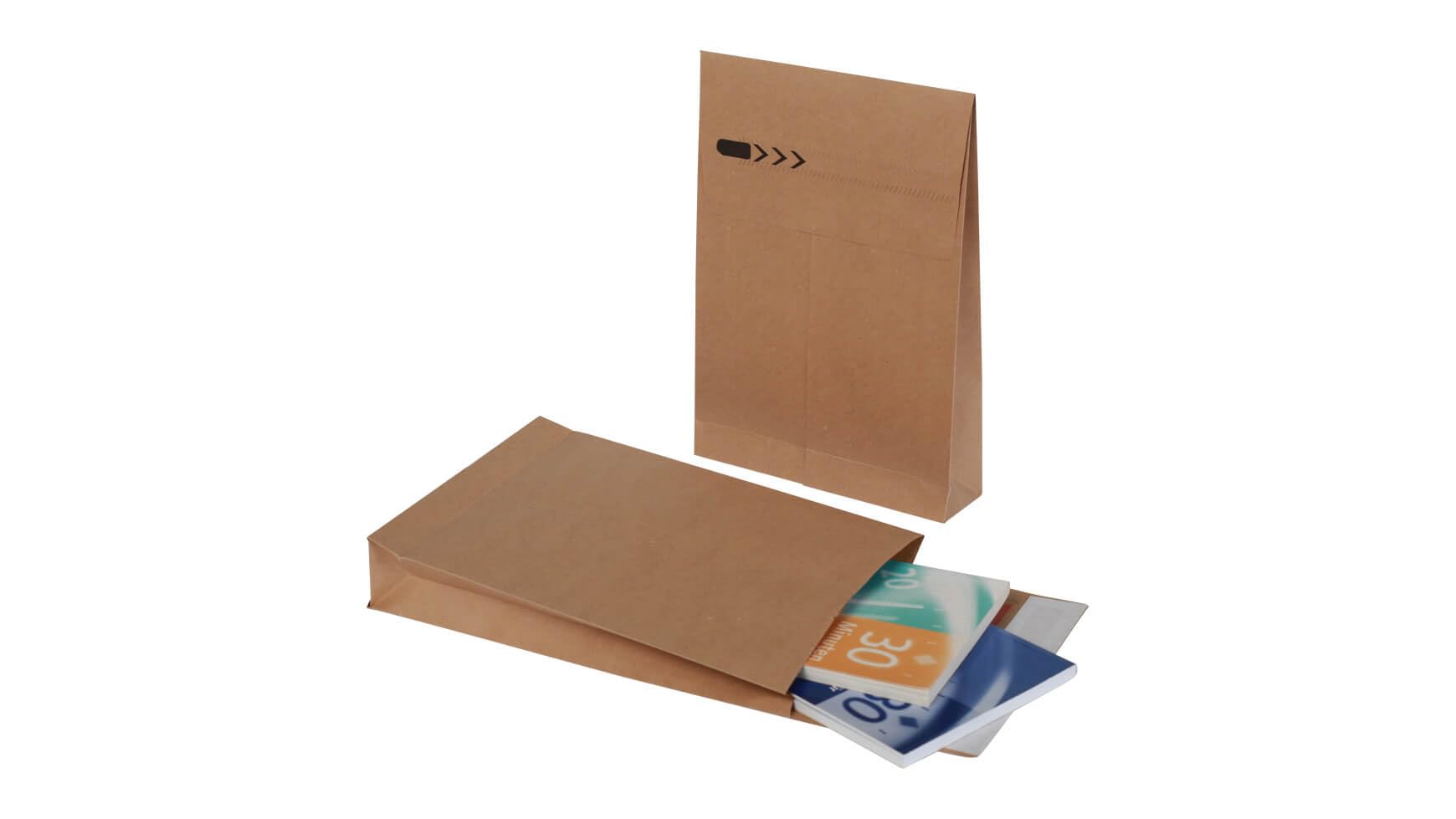 250x E-Commerce-Mailer Versandtüte Versandbeutel 162 x 229 x 40 mm A5 C5 Selbstklebestreifen + Retourenstreifen 120g/qm Braun Faltentasche Versandtasche Umschlag