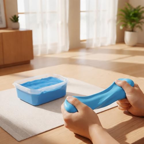 Image of Help Them Shine Therapy Putty Firm Blue 56 Gm for Grip Strength