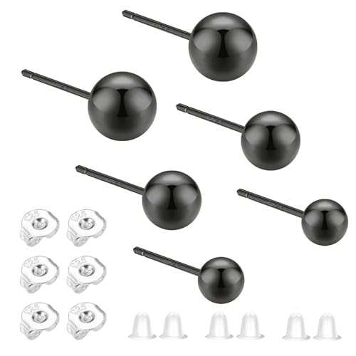 6 PCS Boucles D'oreilles Femme,Boucle Doreille Femme,Boucle D'oreille Homme,Boucle d Oreille Homme,Boucles D'oreilles Femme Argent,Boucle D'oreille Homme...