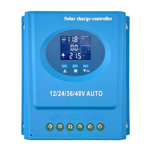 Régulateur MPPT 120A évite la sous-charge des batteries solaires 12V-48V par écran LCD