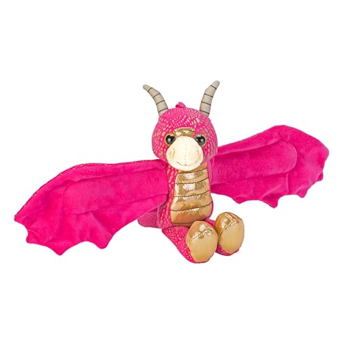 Animal en peluche dragon phosphorescent Wild Republic Huggers 20,3 cm écologique