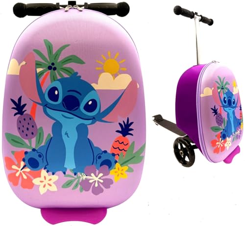 Disney Stitch Scooter Suitcase