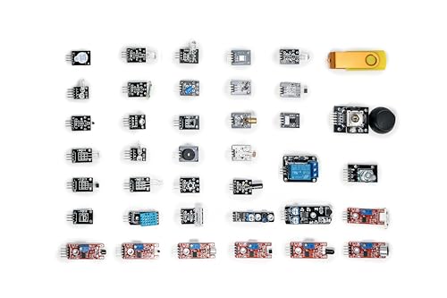 37 in 1 Sensor Module Kit for Arduino Starters - Sensor Kit DIY for Raspberry Pi Mega2560 UNO R3 Nano Including Tutorial in USB Flash Driver - Image 3