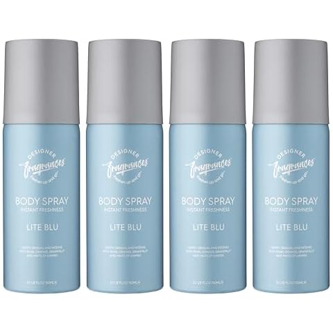 Designer Fragrances Lite Blue Men's Deodorant Pack Cover
