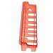 HAPINARY Professional Barber Tool Storage Box Clipper Guard Organizer Guide Comb Holder Bathroom Storage Organizer Plastic Hairdressing Tool Holder