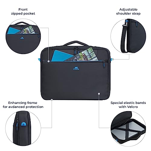 Sac messenger 16" Rivacase 8087 avec sangle épaule ultra légère