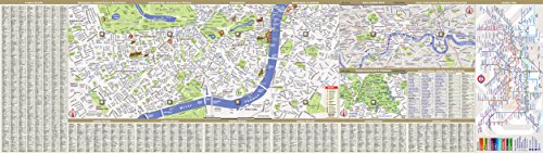 StreetSmart (R) London Map by VanDam: City Center Street Map of London, England
