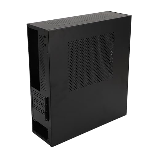 Gabinete Mini PC MATX ITX USB2.0 con ventiladores, compatible con SSD y HDD, para gaming miniatura 6