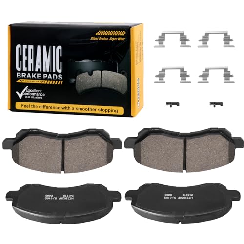 Image of D866 Front Semi-Metallic Disc Brake Pad Set Fit For Jeep Compass /Patriot 2007-2008,For Dodge Caliber 2008-2009 R /T, For Chrysler Sebring 2001-2003, For Mitsubishi Eclipse /Galant 2001-2012