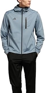 [アディダス] サウナスーツ ハイドロ HYDRO サウナスーツ 4.0 上下セット ADISS24M サウナスーツ セットアップ ジャケット パンツ ランニング ジョギング ワークアウト (プリラブドブルー, Medium)