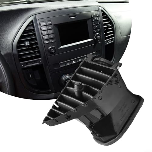 EXTRWORY Rejilla de ventilación de aire acondicionado central izquierda para Mercedes Vito W447, salida de CA A4478300454 2015-2023
