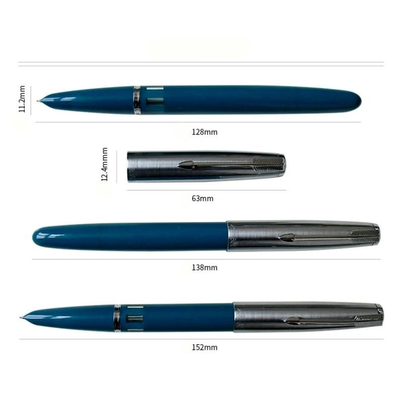 Stylo-plume transparent pour des notes de bureau fluides