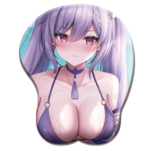 ELLENNE - 3D-Mauspad aus Gel mit Handgelenkstütze - GAMING MANGA ANIME JAPAN (Zeichnung 03)