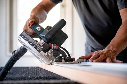 Scie circulaire portative sans fil METABO KT 18 LTX 66 BL 18 V Profondeur de coupe 66 mm - vue 6