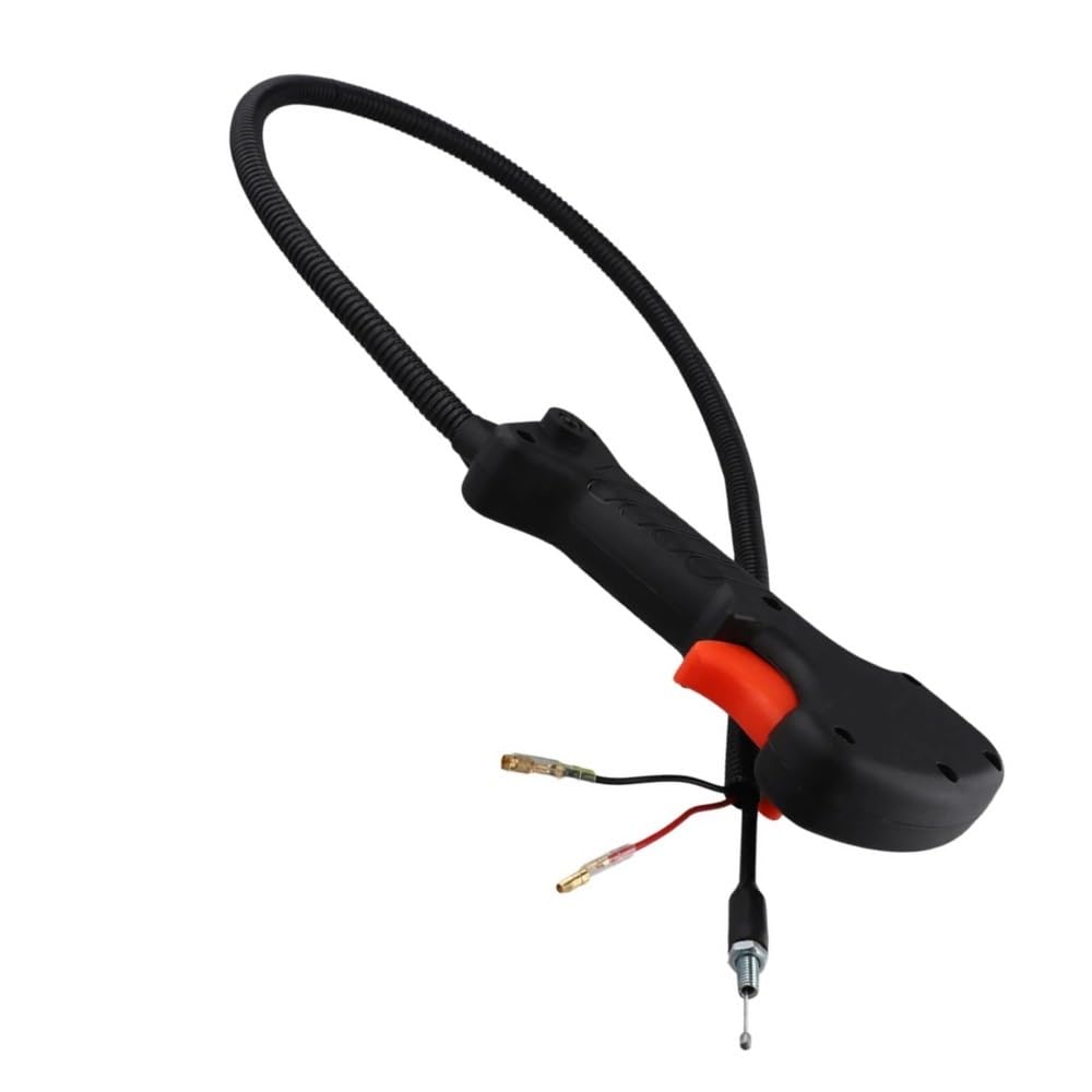 Conjunto de gatillo e interruptor de acelerador for cortacésped compatible con desbrozadoras, cortacéspedes y accesorios for manillar de tubo de 26, 260, 32, 33, 43, 415, 430 y 52 pulgadas.
