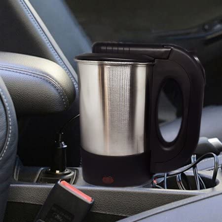 Chaleira de aquecimento de carro, xícara de café aquecedor de caneca de café aquecedor de carro, 12V