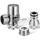 BUGUUYO Faucet Splitter Washing Machine Water Line Splitter Sink Hose