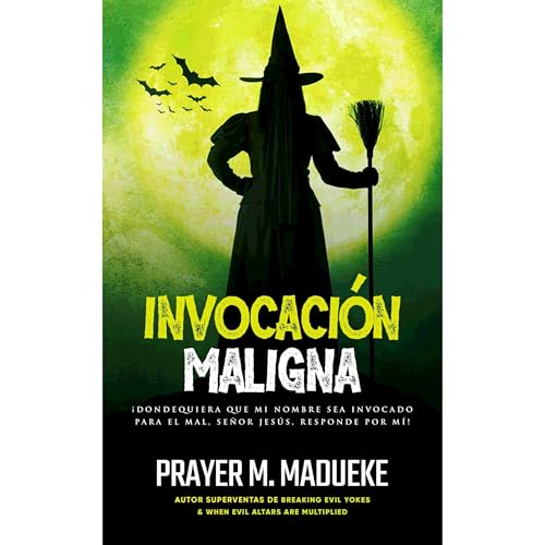 Invocación Maligna Audiolibro Por Prayer M. Madueke arte de portada