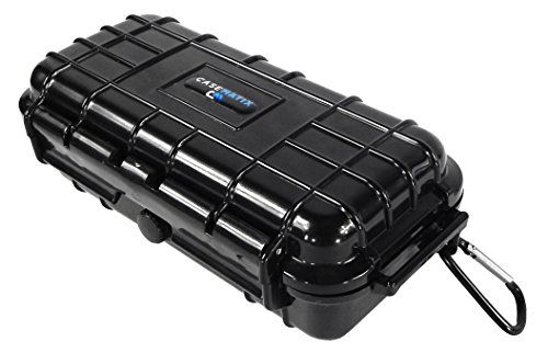 CASEMATIX Water-Resistant Travel Hard IR Case with Customizable Foam Fits Flir ONE Thermal Imager for IOS or Android, Adapters, Cables, USB or Lightning Extensions and More