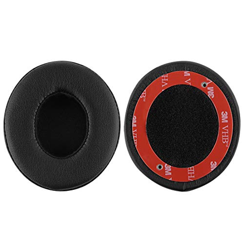Geekria Replacement Ear Pads Compatible with Beats Solo 2 Wired (B0518) Headphones Ear Cushions, Repair Parts (Black) - Image 3