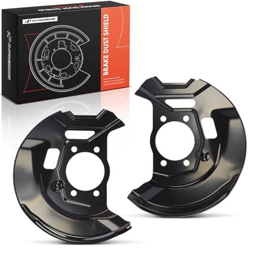 A-Premium Front or Rear Side Brake Dust Shield Compatible with Nissan Models - Rogue 2010 2014-2020 2022 Qashqai 2018 2020 Rogue Sport 2017-2022 X-Trail XTrail 2022 2-Pack