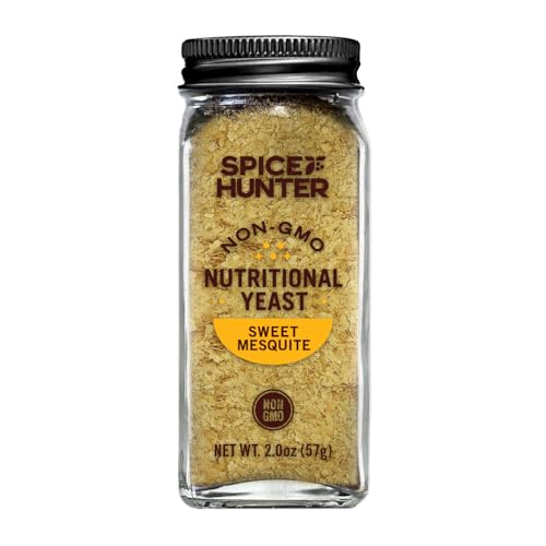★Spice Hunter Sweet Mesquite Nutritional Yeast, 2oz, 3 bottles