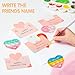 32 Pack Valentine Gifts for Kids - Cards with Mini Heart Pop Fidget Toys Bulk - Valentine Exchange for Girls Boys School Class Classroom Fidget Toys Party Favors